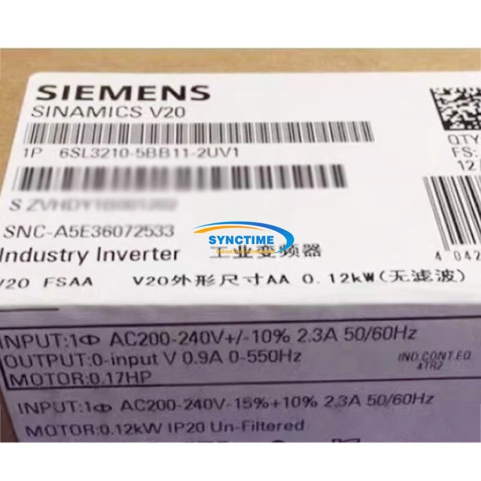 6SL3210-5BB11-2UV1 inverter Siemens